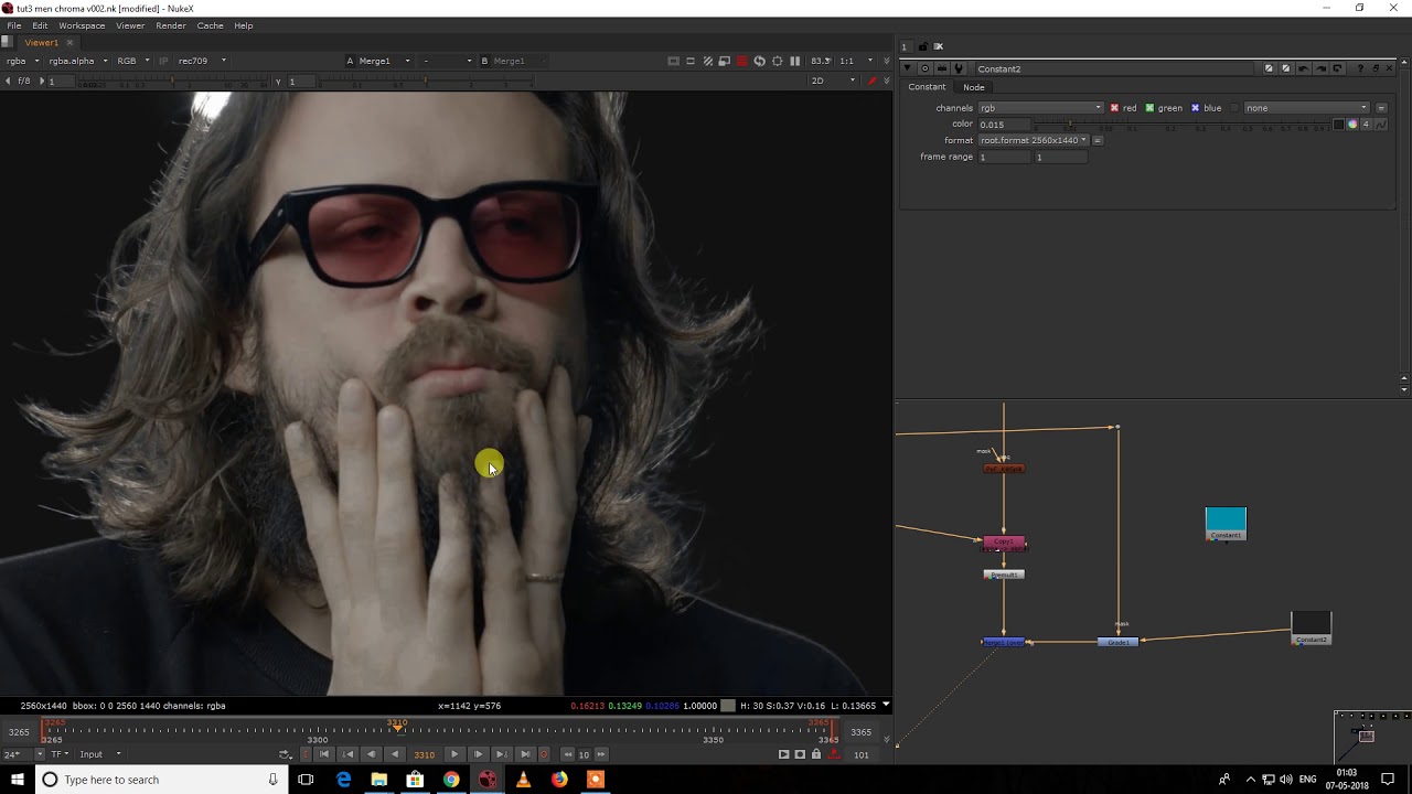 Nuke Advanced technique - Part 3 (Hair details)