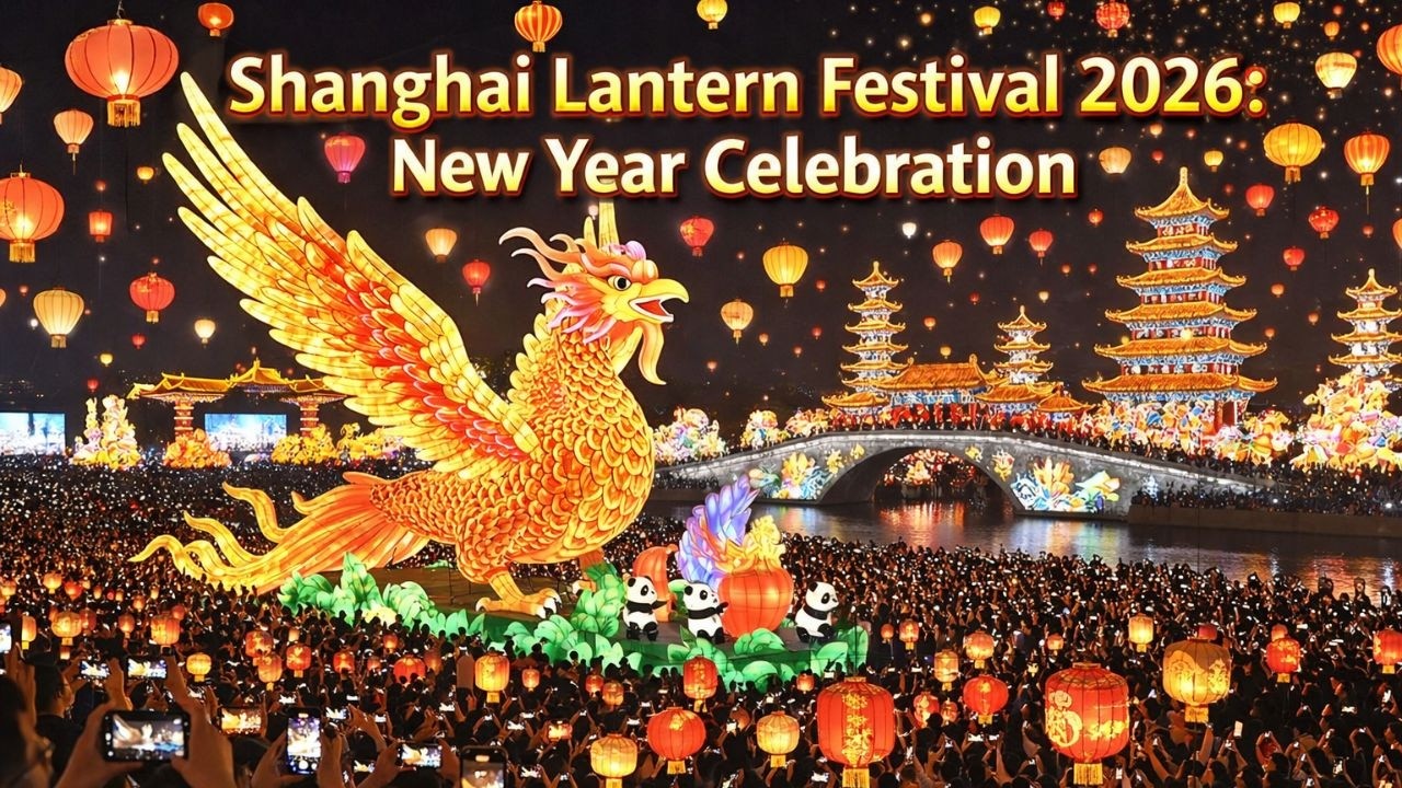 Chinese New Year 2026 Spectacular Lantern Festival | Giant Floats, Lanterns, Fireworks (4K)