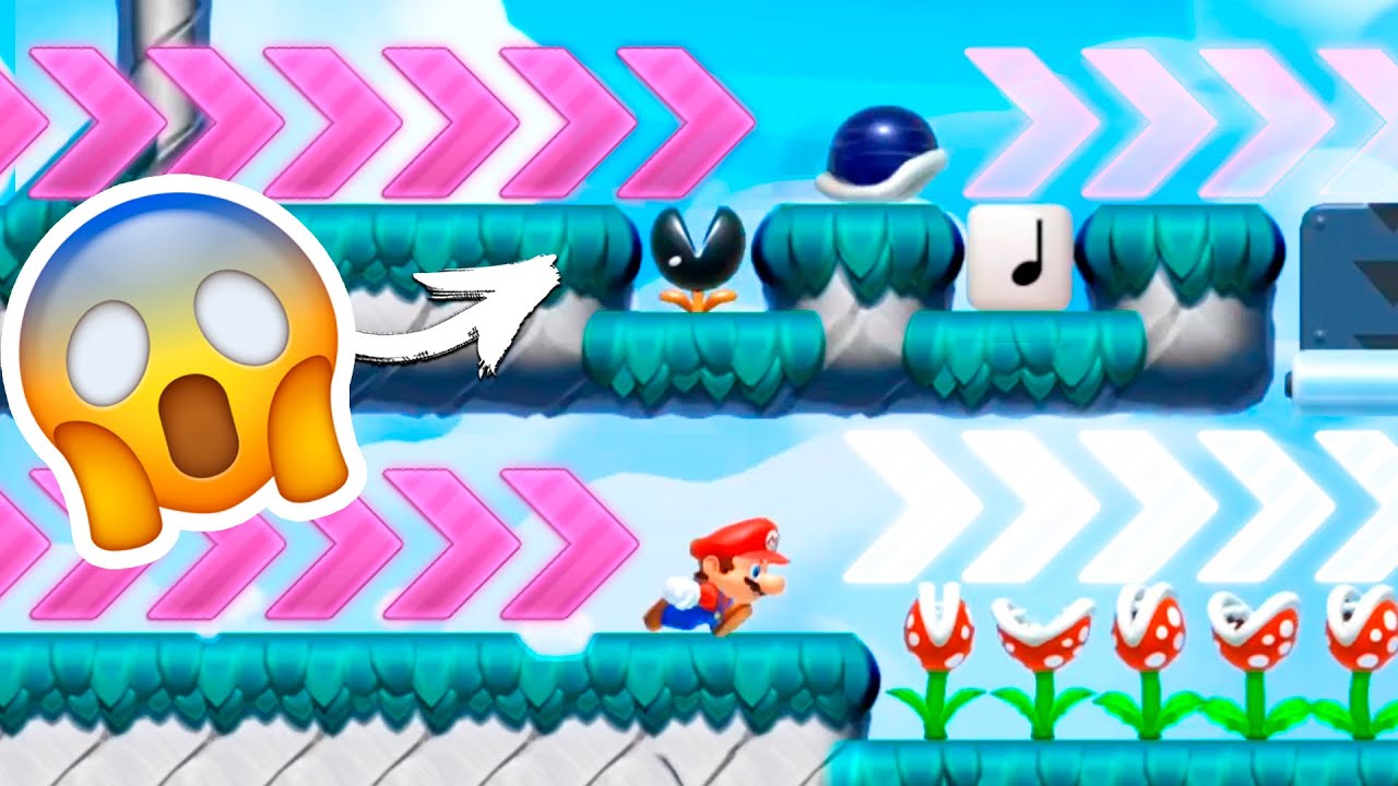 MARIO vs CAPARAZON | Super Mario Maker 2