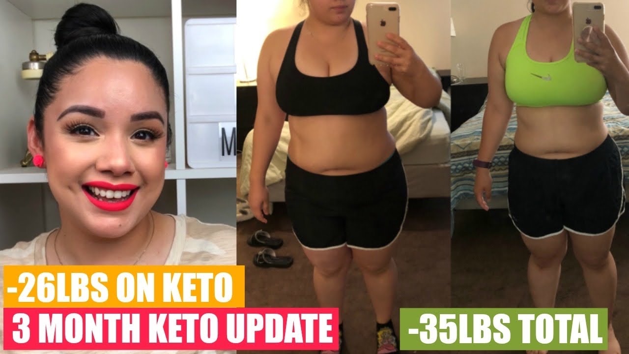 MY KETO JOURNEY | 3 MONTH KETO UPDATE | -26LBS ON KETO | -35LBS TOTAL