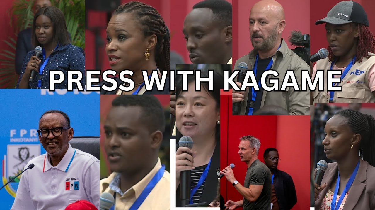 All asked Questions Press Conference with RPF Chairman and Presidential Candidate, H E  Paul Kagame