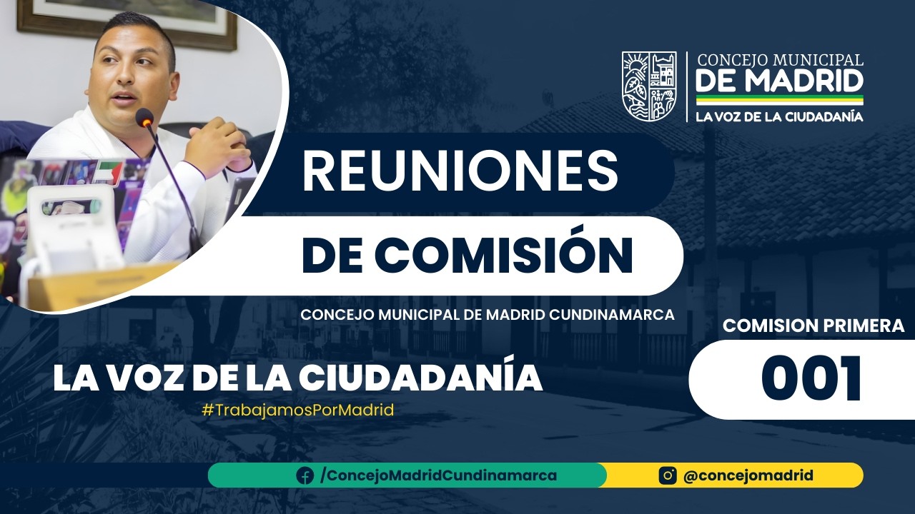 REUNIÓN 001 DE LA COMISIÓN PRIMERA DEL 04 DE FEBRERO DEL 2026