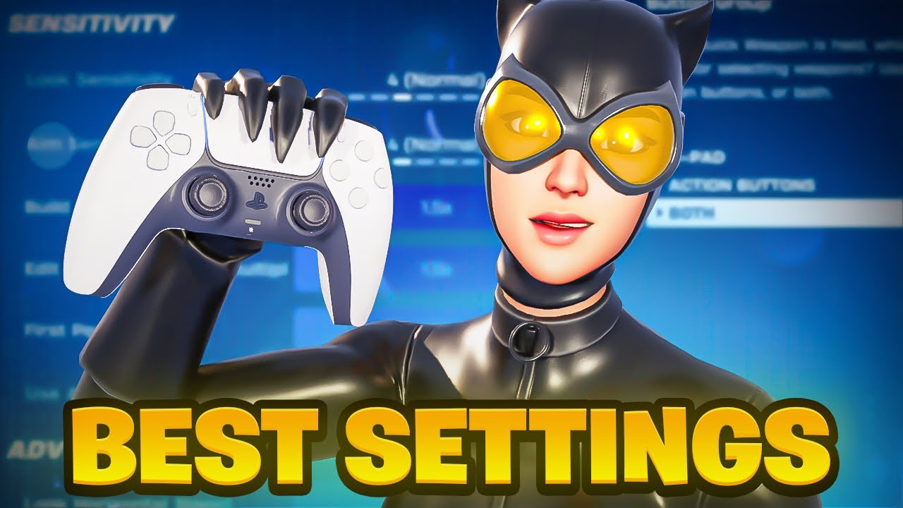 *НОВЫЕ* Лучшие настройки контроллера + чувствительность для Fortnite, глава 7! (PS4/PS5/XBOX/PC)