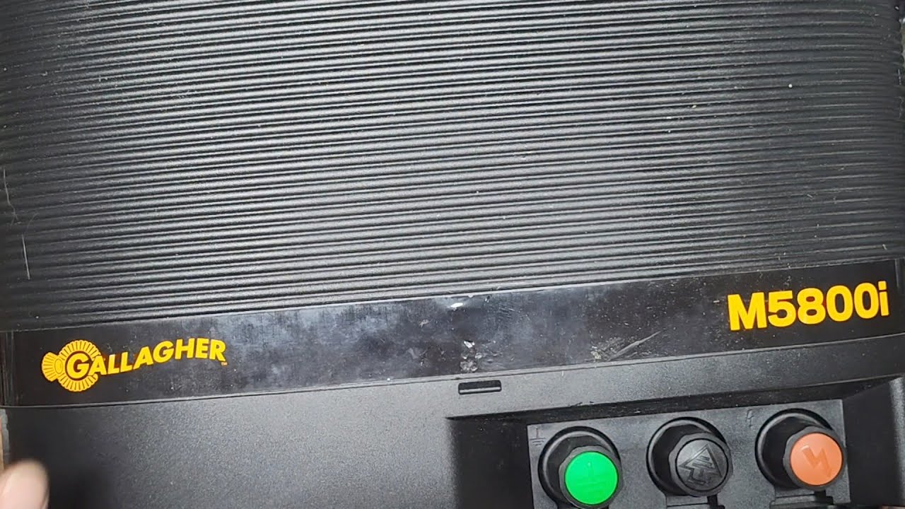 A Service Tech's Review Of A Gallagher M5800i Energizer THUMBS UP!