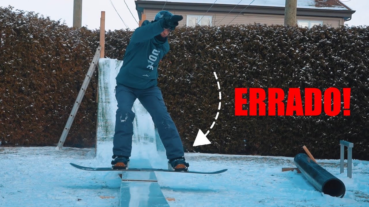 Snowboard | Corrigindo erros no Boardslide