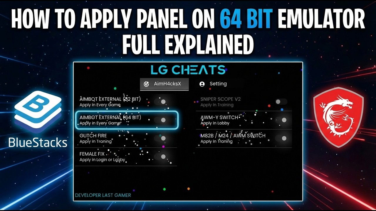 HOW TO USE PANEL ON 64 BIT EMULATOR 🖤 100% WORKING 💯FULL EXPLAINED WITH ALL ERROR SOLUTION 😪