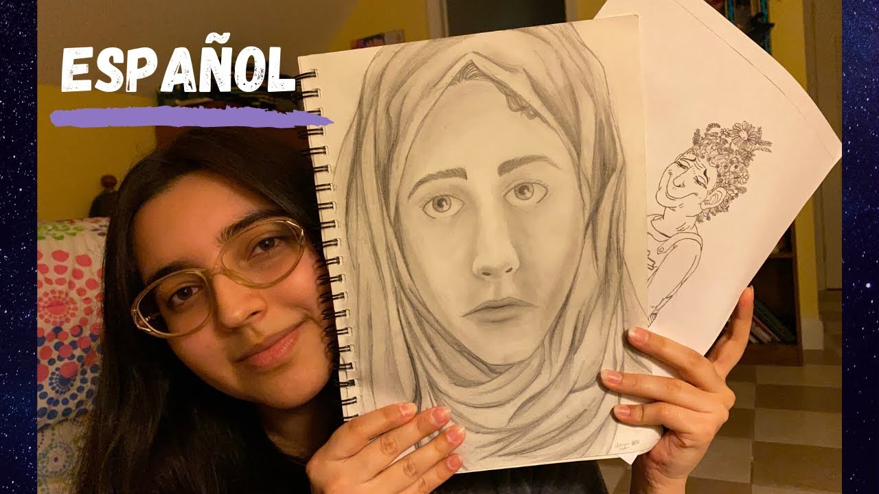Enseñándoles Mis Dibujos 🎨👩🏻‍🎨 | Puerto Rican Accent
