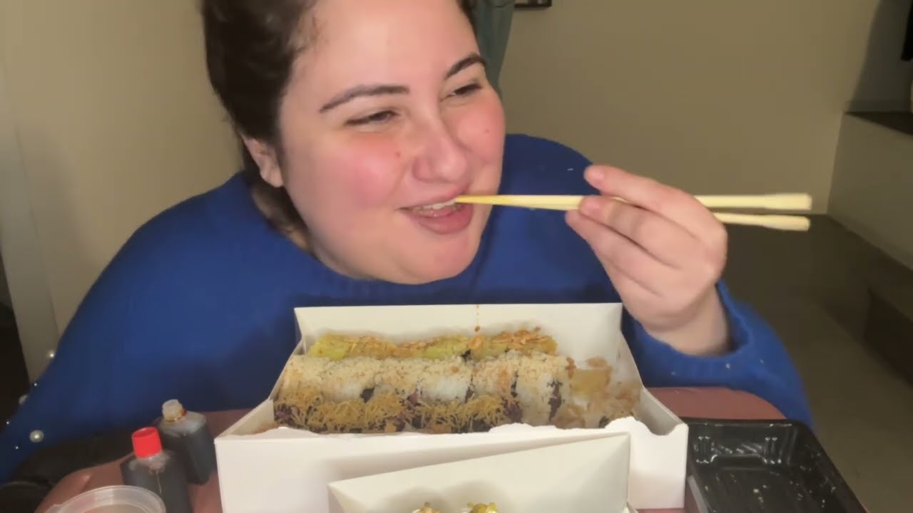 🍣 Mukbang con Omar chiacchiere insieme!