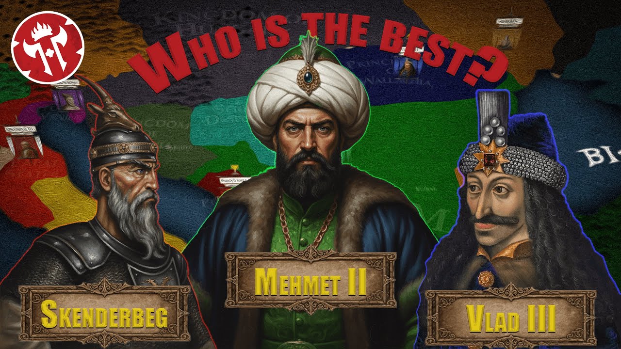 Skanderbeg vs Vlad the Impaler: Which Medieval Military Genius is the BEST? - DOCUMENTARY 