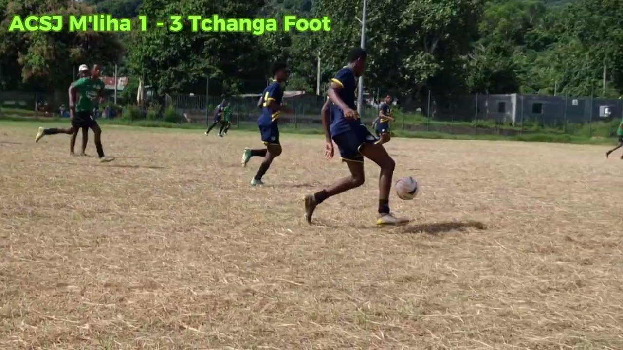 Match amical U17  Mayotte ACSJ M'liha vs Tchanga Foot