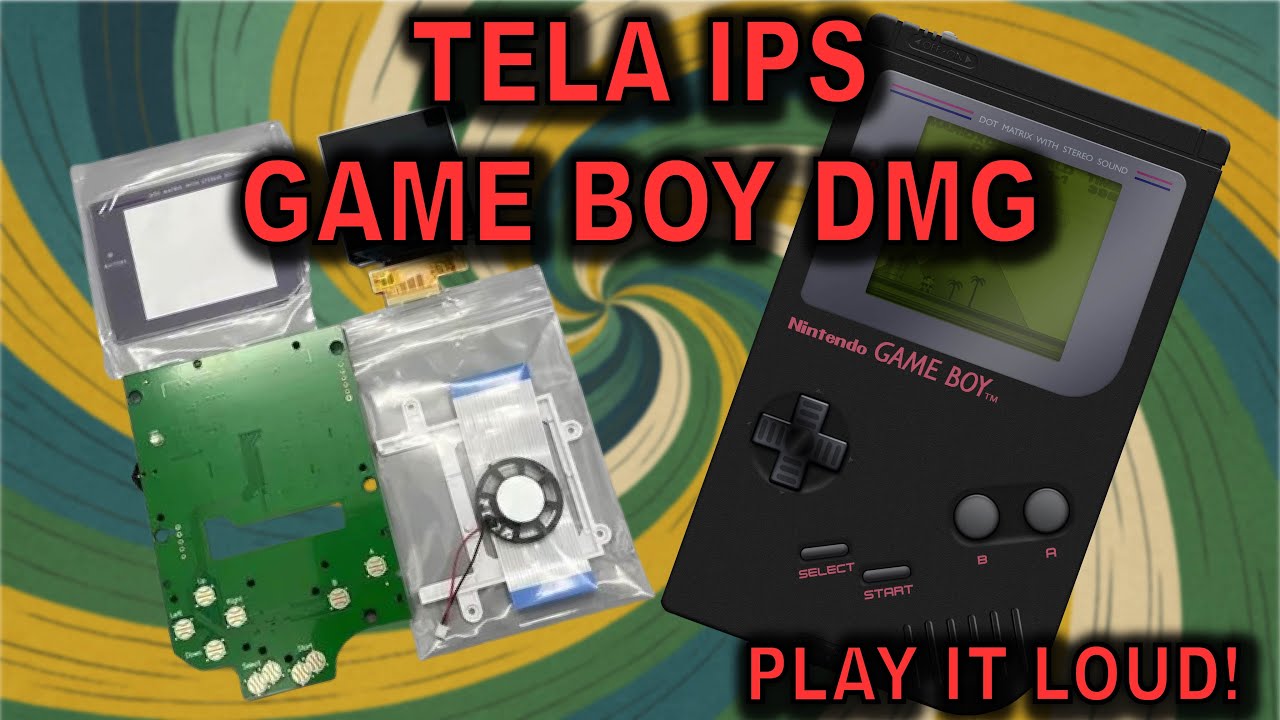 Tela IPS Game Boy DMG - Play It Loud!