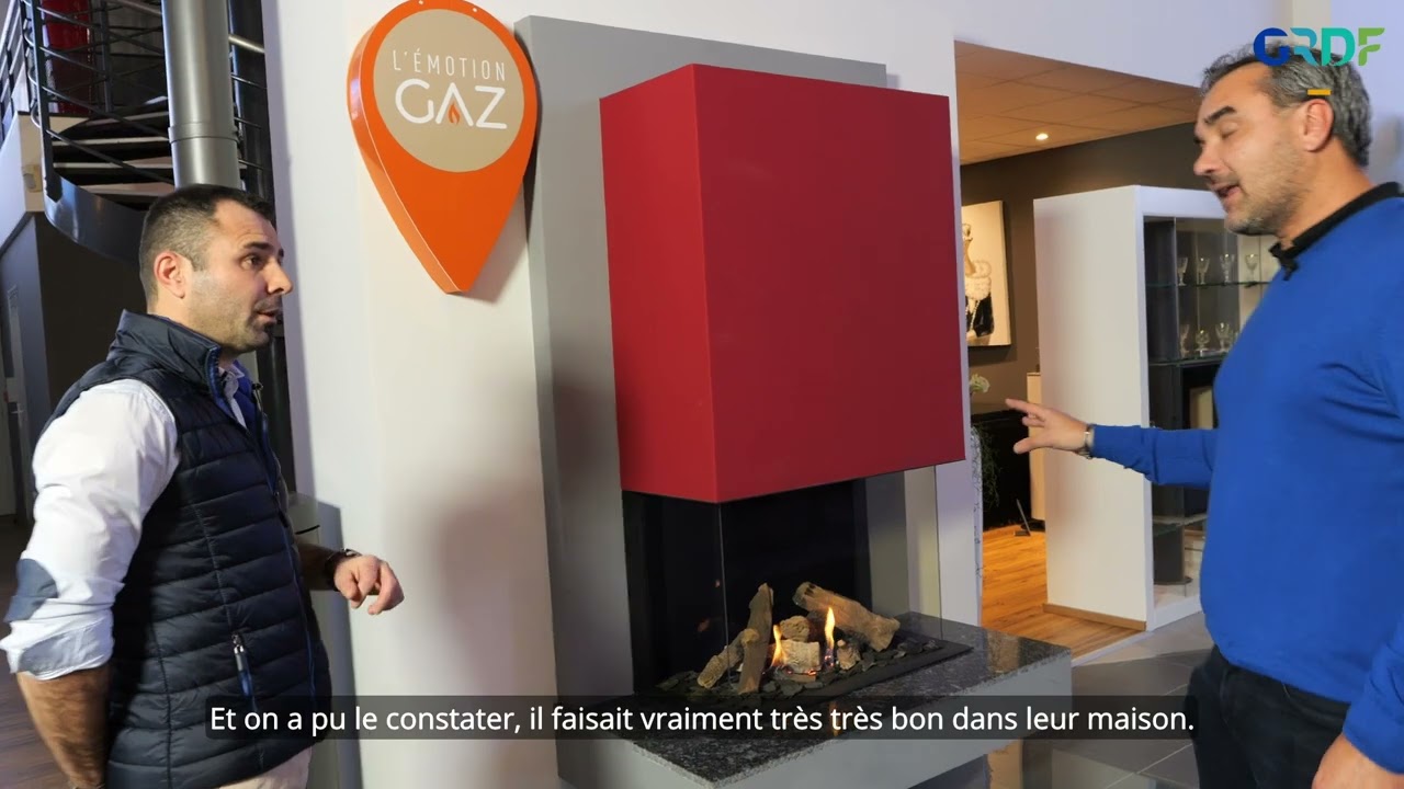 Cheminée au gaz : le confort… sans contraintes !