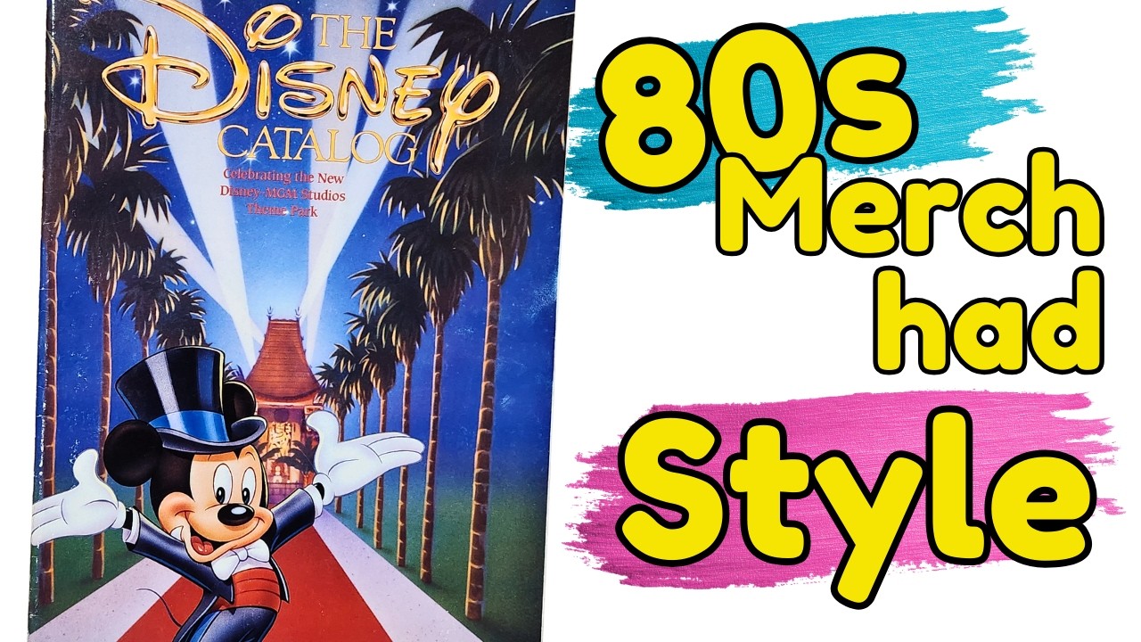 Remembering 1980s Disney Merch | The Disney Catalog December 1989 | Flip Through No Commentary