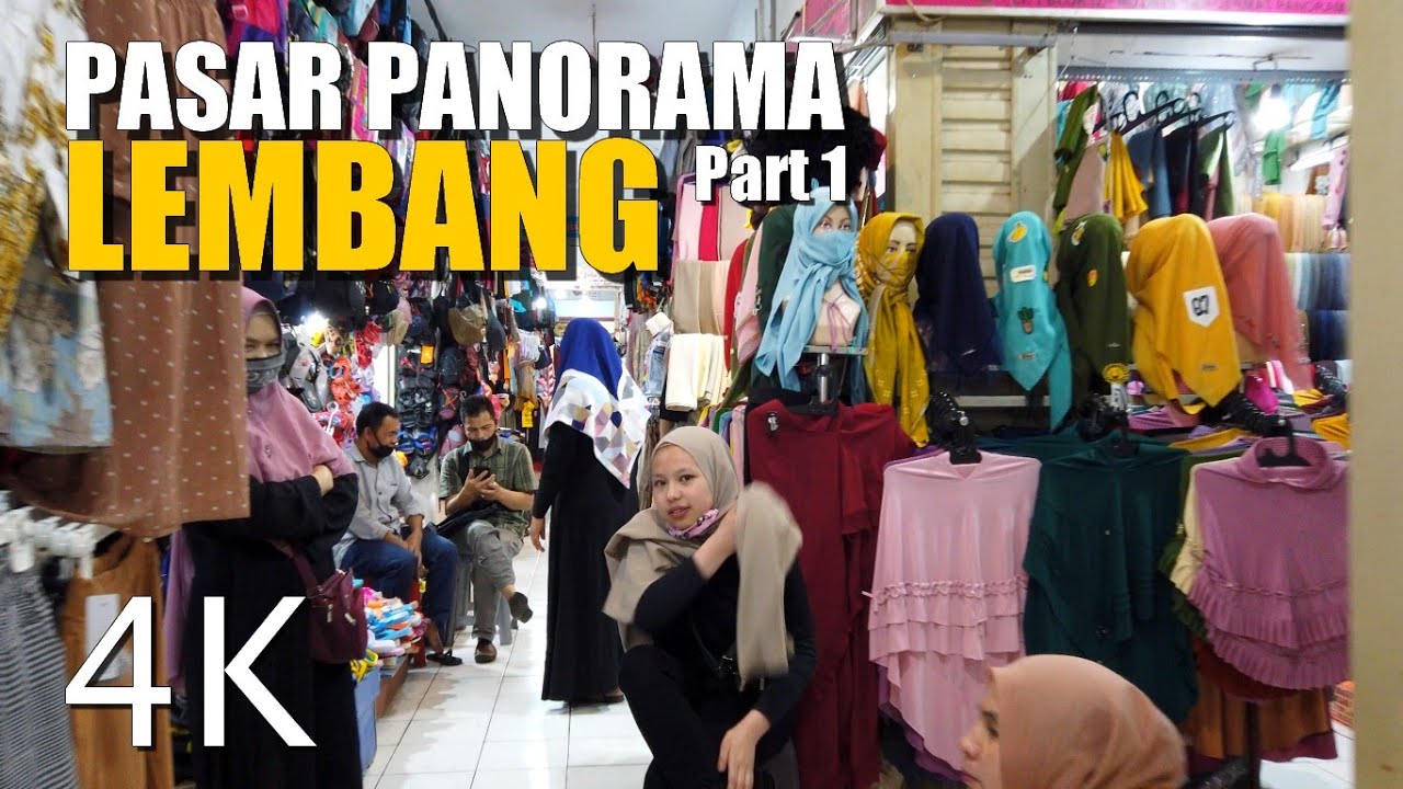 Walking in LEMBANG Market | Mondar-Mandir di Pasar PANORAMA