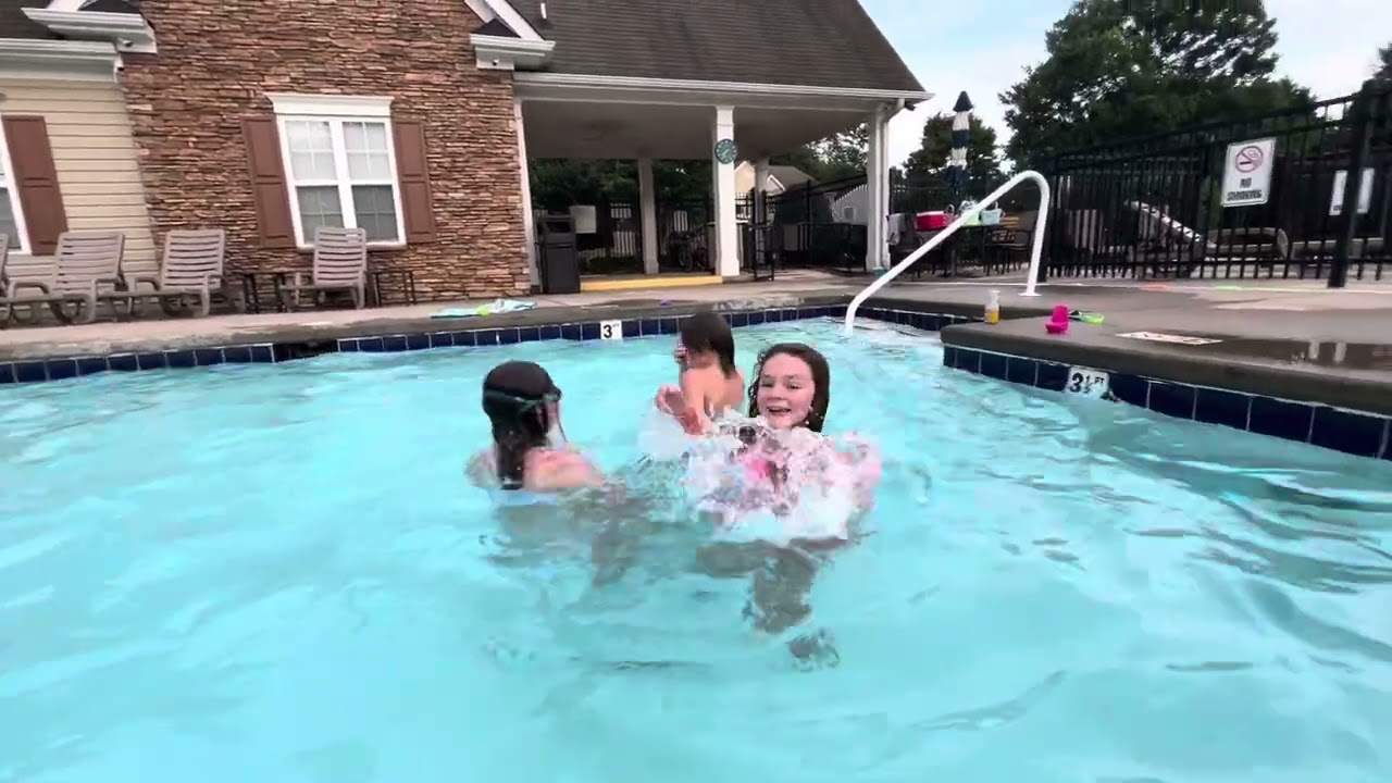 Pool wrestling 7-19-2025