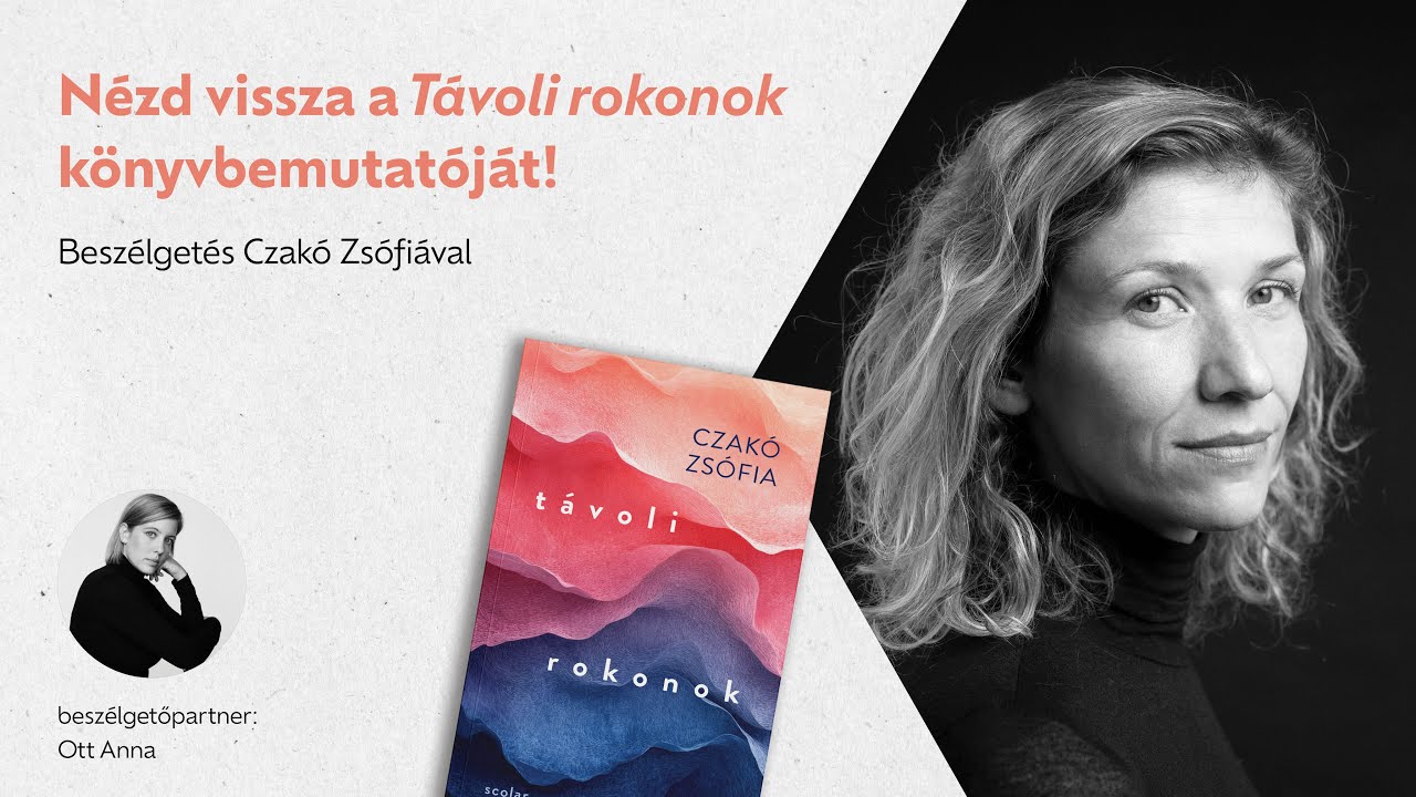 Mennyit ért egymás életéből ez a három generáció? Nézd vissza a Távoli rokonok könyvbemutatóját!