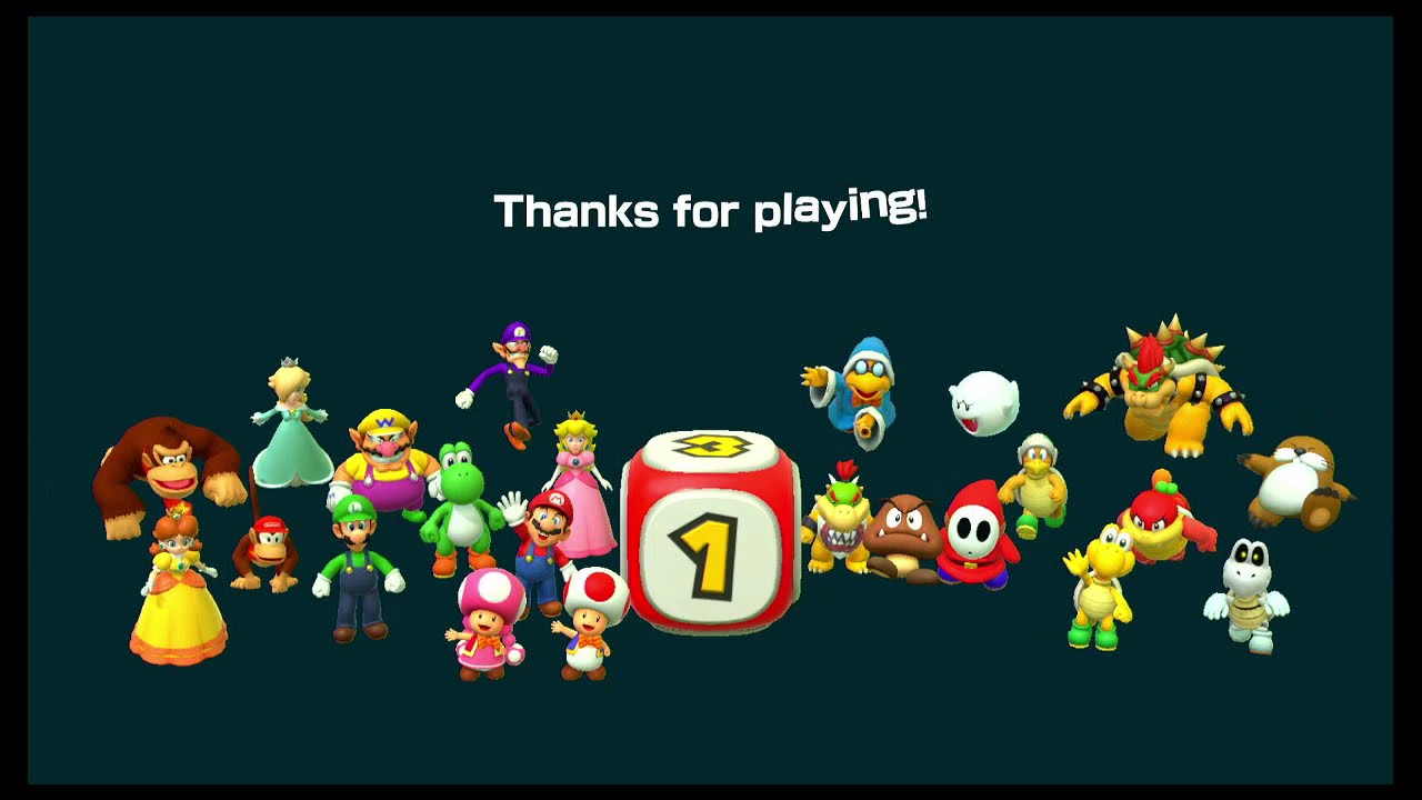 FINAL CUTSCENE | ALL 5 GEMS COLLECTED in Super Mario Party!  [SPOILER ALERT]