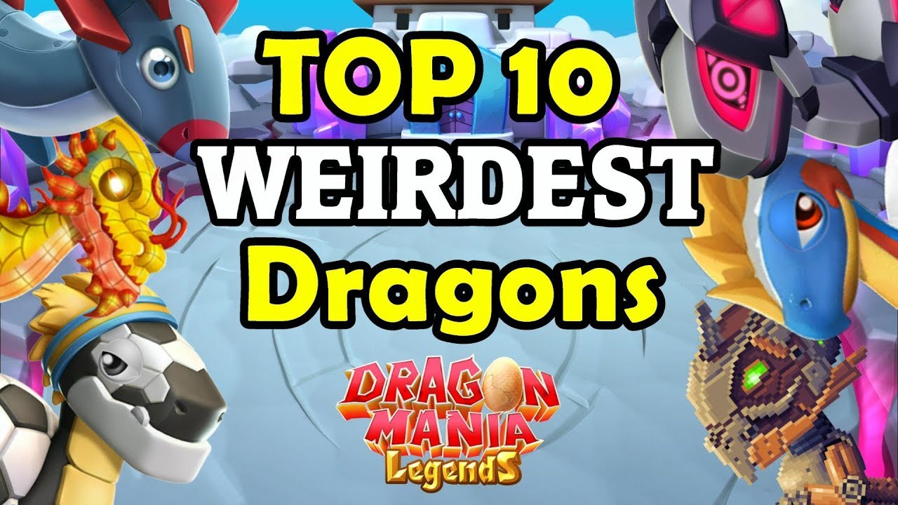 Top 10 WEIRDEST DRAGONS In DML 2019