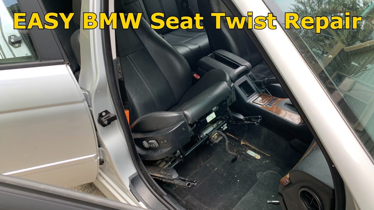 How to Fix BMW E39 Seat Twist Without Taking The Seats Out of The Car