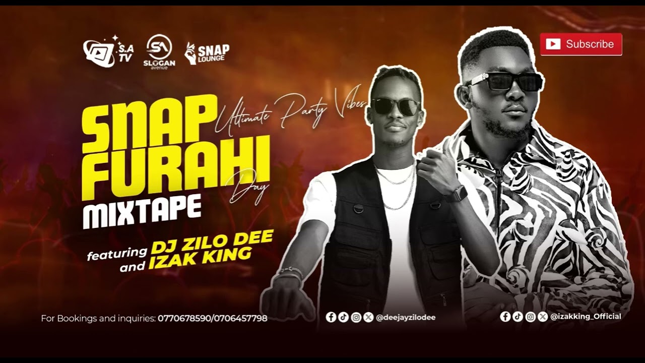 ULTIMATE PARTY VIBES-SNAP FURAHIDAY FT DJ ZILO DEE AND IZAKKING Part 1 . #SnapLounge #Entertainment