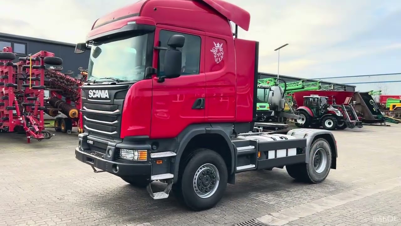 LKW - Scania G450 LoF Zul. 4x4 2-Kreis-Hydraulik (EZ: 2015)