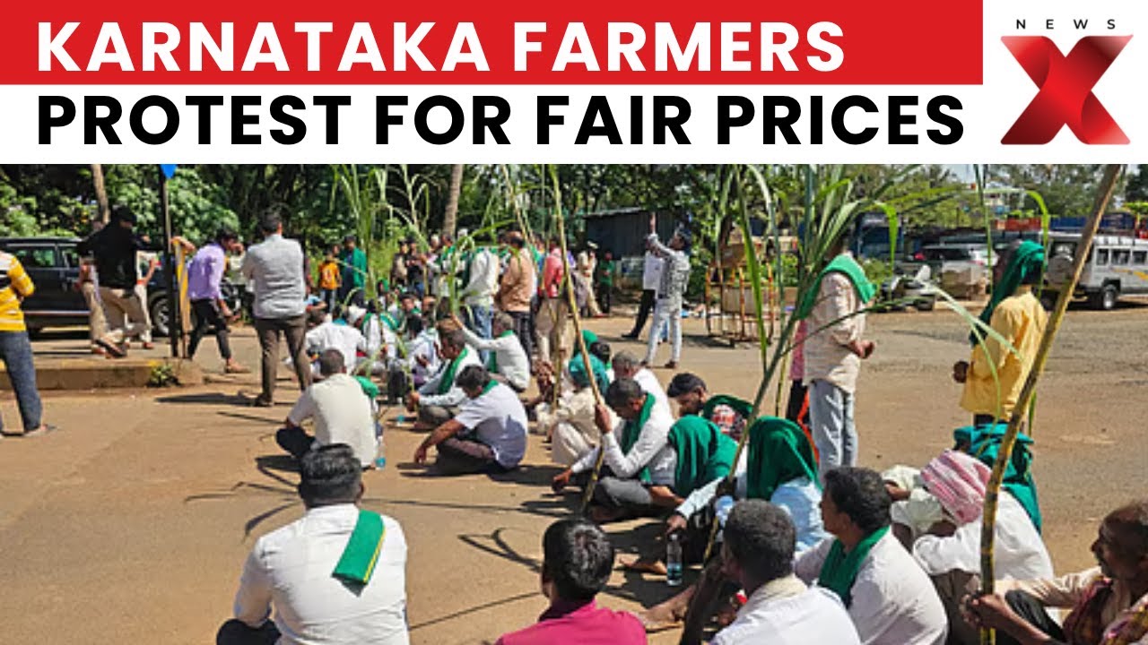 Karnataka Farmers Protest: CM Siddaramaiah Slams Centre Amid Sugarcane Farmers&rsquo; Massive Protests
