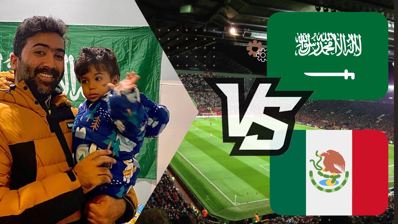 اتفرجنا مباراة السعودية في لندن مع المبعثين |#السعودية_المكسيك