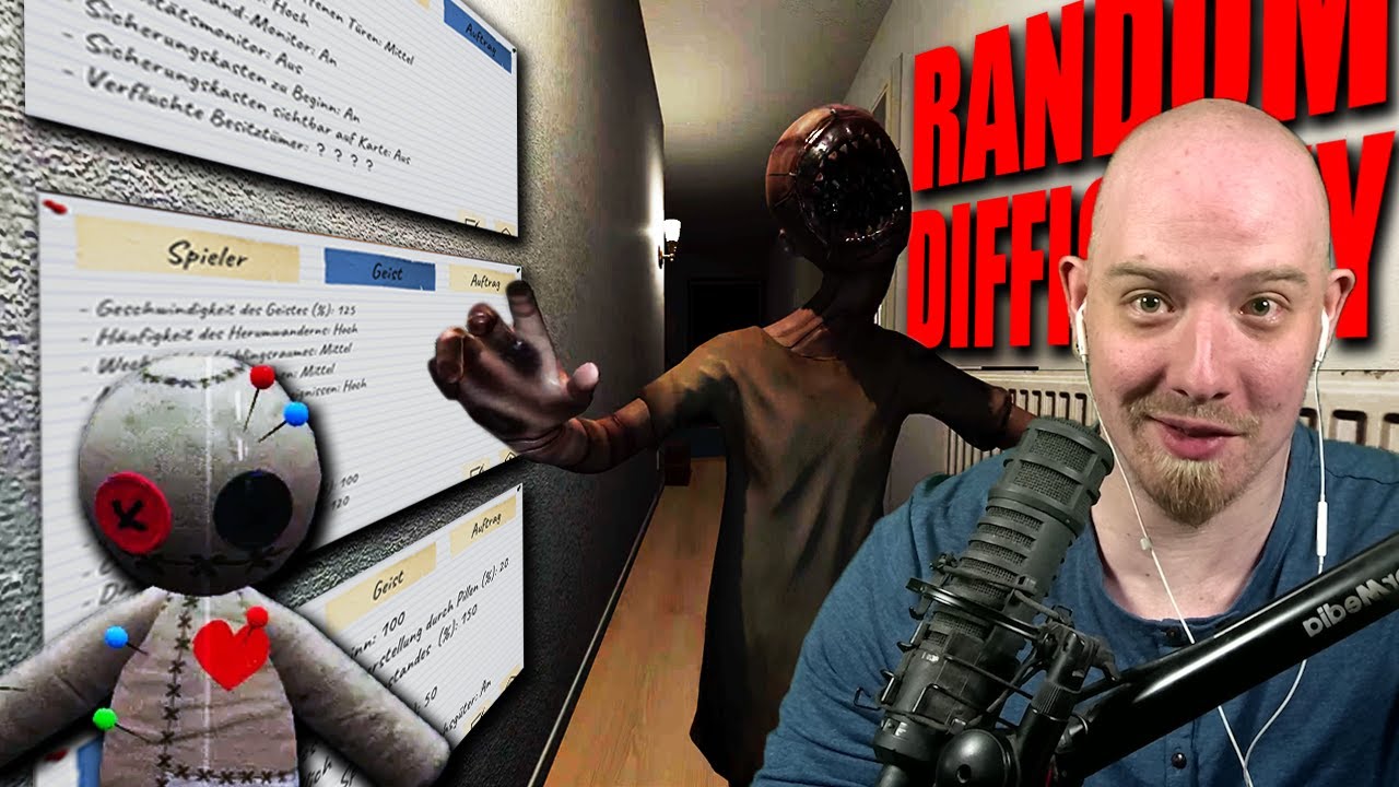 Random Difficulty - In Slow-Mo ohne Taschenlampe | Phasmophobia | Solo | LvlXX-557 | PsychoD