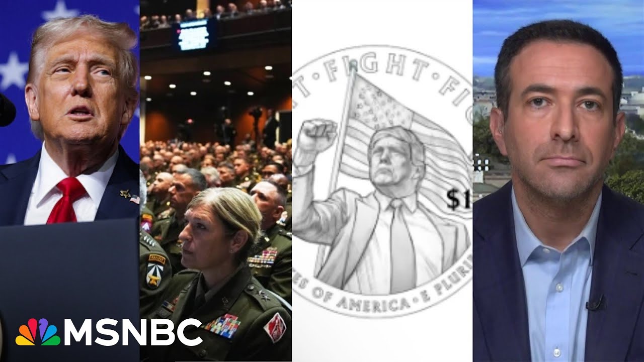 Trump’s ‘war’ call runs into generals' silent BRICK WALL (Melber & Ben-Ghiat on WH powers) 