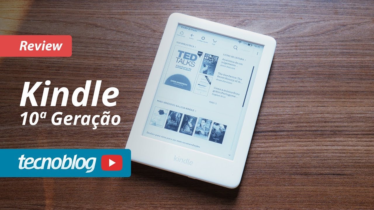Kindle 10ª geração - Review Tecnoblog