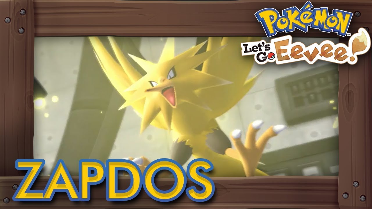Pok&eacute;mon Let's Go Pikachu & Eevee - How to Get Zapdos