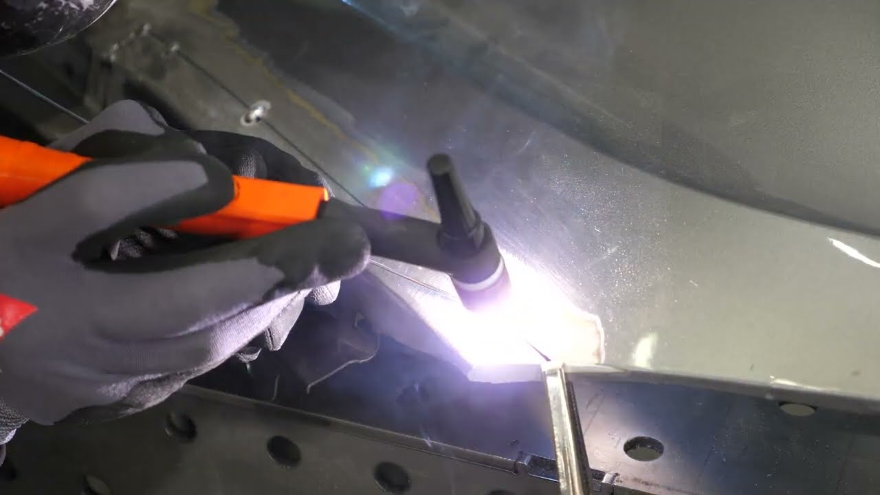 Und das Funktioniert?! - KFZ Aluminium Kotflügel schweißen