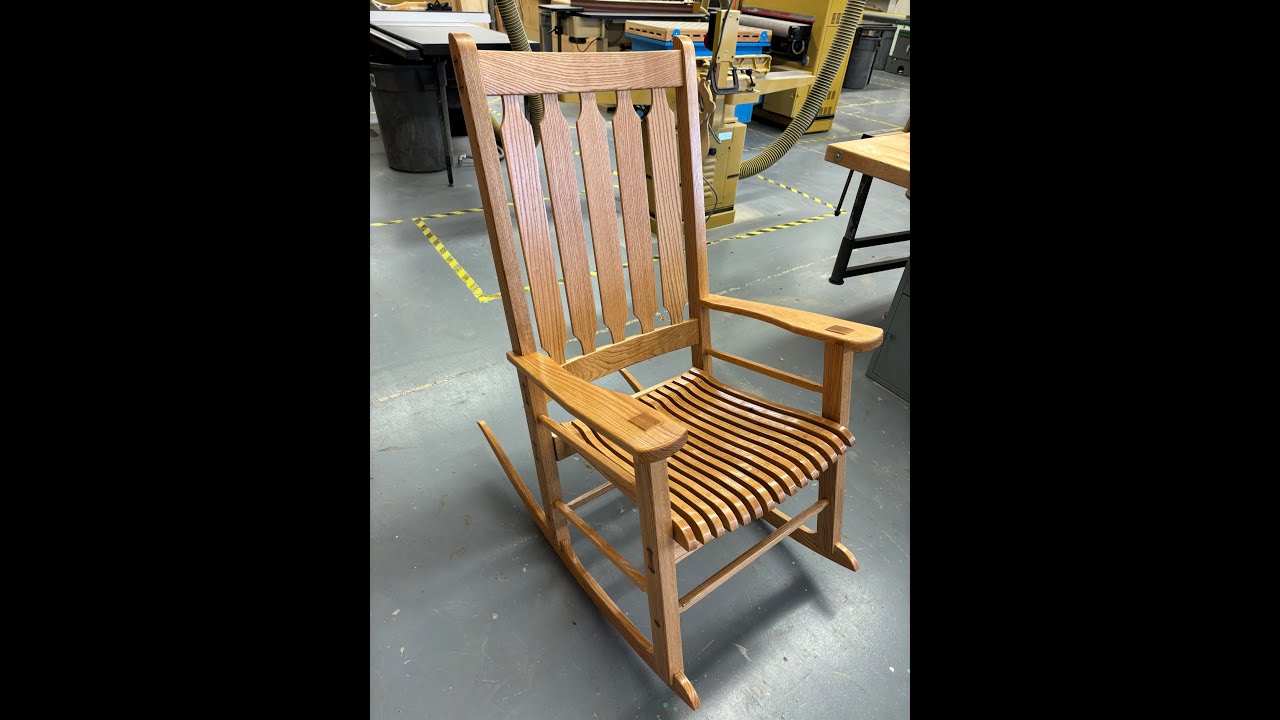 How to Build a Rocking Chair - Cutting out all the parts