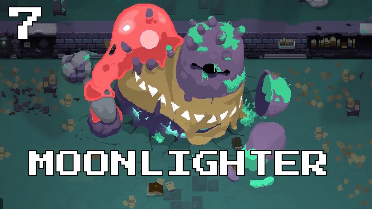 This Monstrosity is the Final Boss for the First Dungeon in Moonlighter!