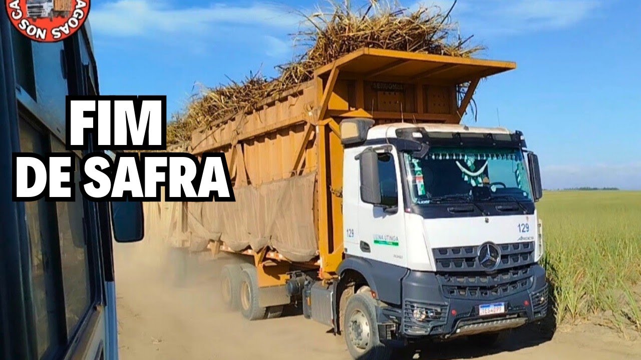 CORRERIA TOTAL NO FIM DA SAFRA DA USINA UTINGA 