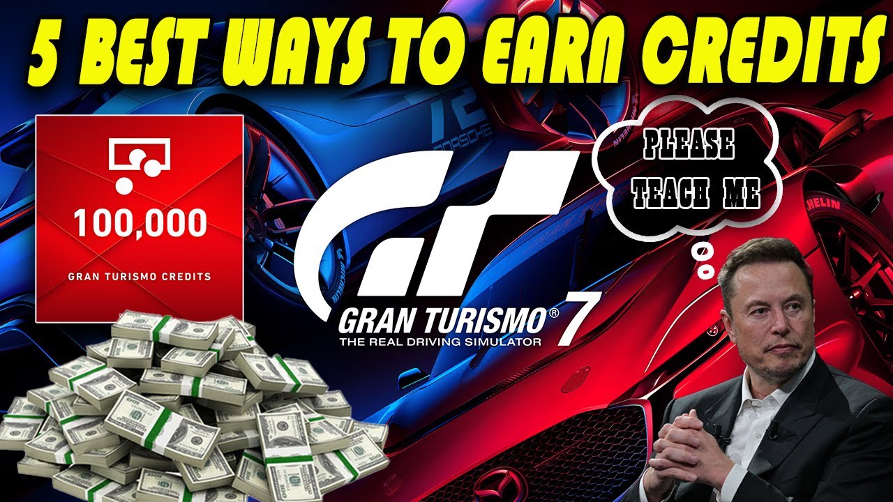 Gran Turismo 7: 5 лучших способов БЫСТРО заработать кредиты! 💰💨 (легко заработать миллионы)