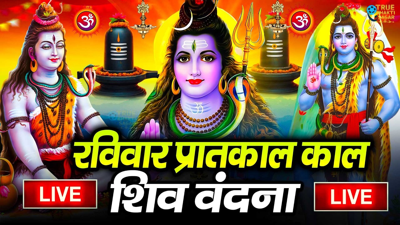 LIVE शिव भजन स्पेशल आज के दिन शिवजी की यह वंदना सुन लेना आपकी हर इच्छा पूरी हो जाएँगी | शिव भजन 2024