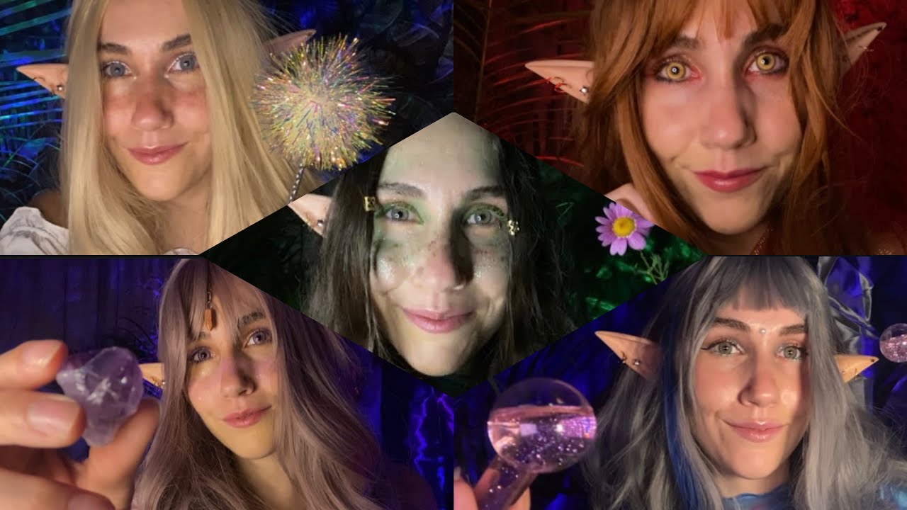 ASMR Atención personalizada de hadas  en el bosque encantado✨🧚🏻 compilación de 2H +✨