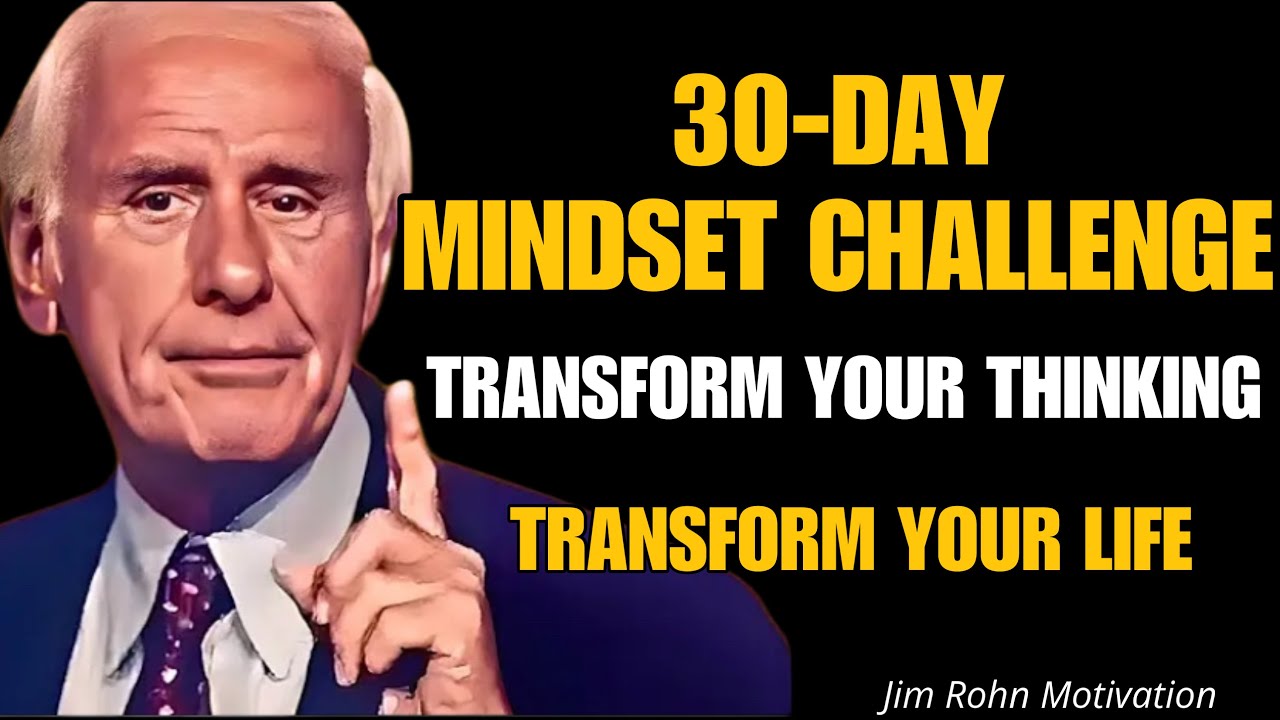 30 Day Mindset Challenge, Transform Your Thinking, Transform Your Life