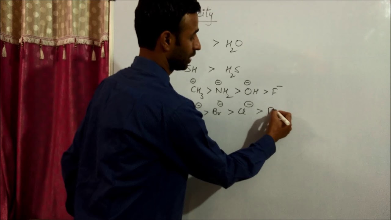 nucleophilicity and basicity