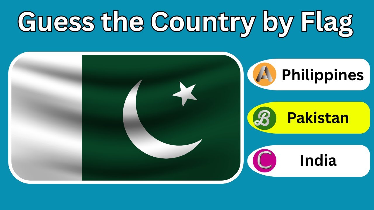 Guess the country flag