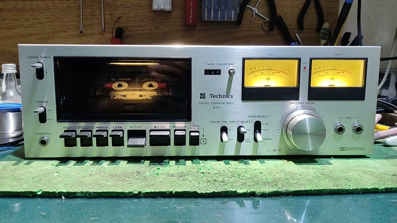 Technics RS 615 upgrade 7°gen + HSR System II