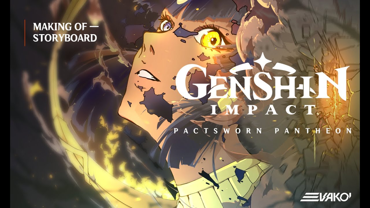 KIERU's Genshin Impact Pactsworn Pantheon &mdash; storyboard by EVAKOI