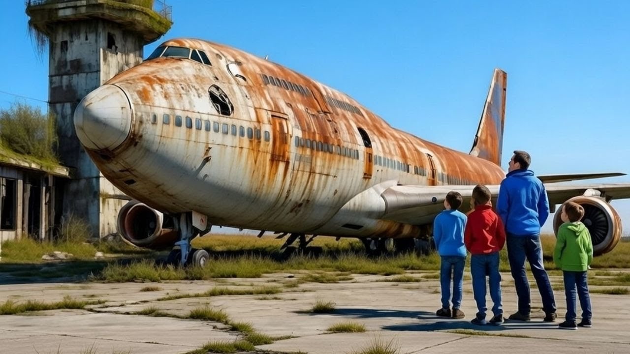 I Bought a $1,700 Old Commercial Airplane and Renovated it Back to New