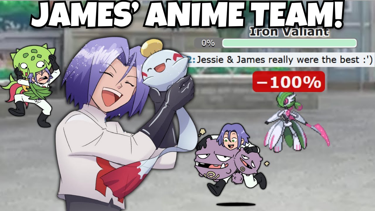JAMES' ANIME TEAM WAS A BLAST TO USE! Pokemon Showdown