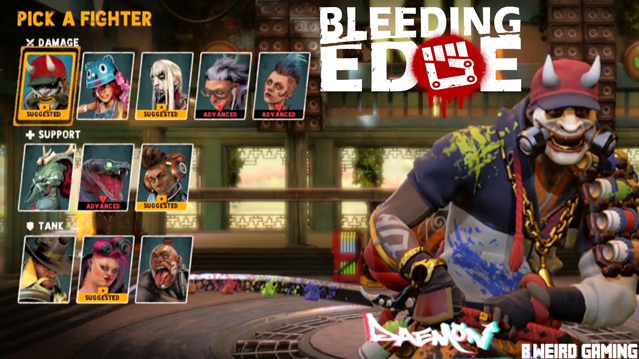 Bleeding Edge | All Character Screen Intros 4K