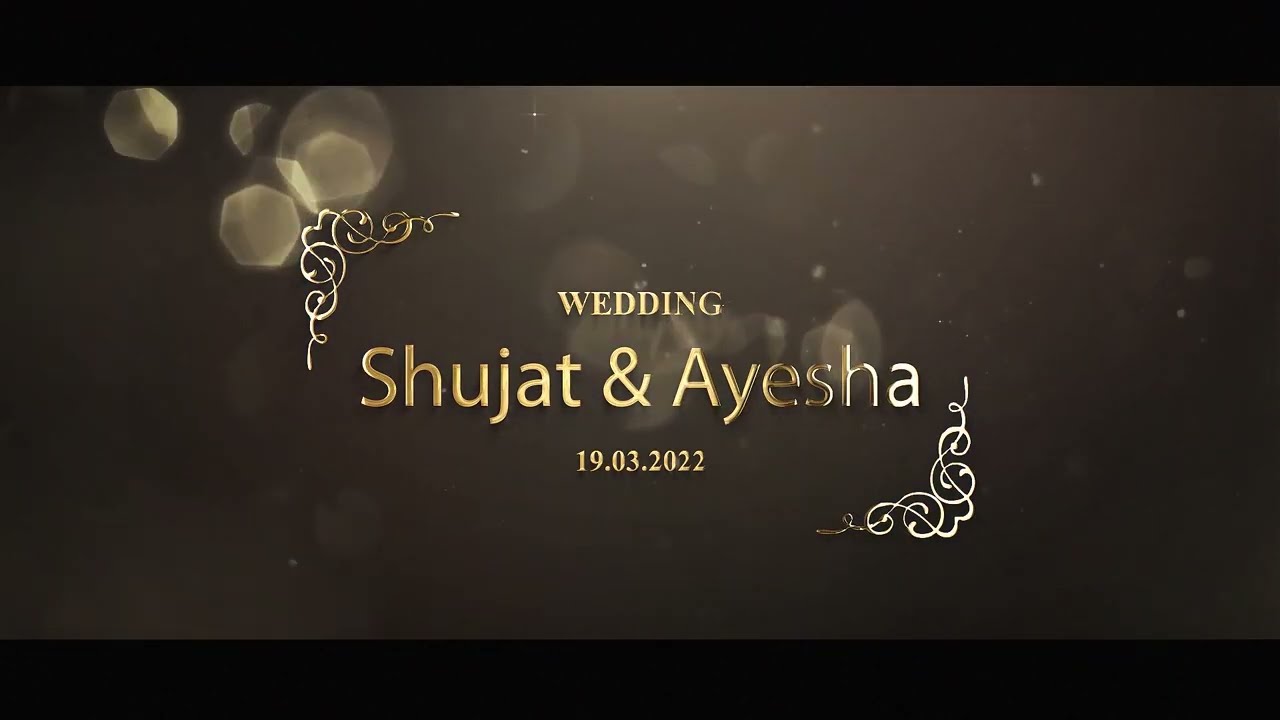 Pakistani Wedding Animation Intro l Barat Promo l Karachi Wedding 2022 l Ghous Ali Weddings