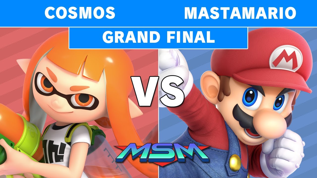 MSM 211 - PG | Cosmos (Inkling) Vs POW | Mastamario (Mario) Grand Finals - Smash Ultimate