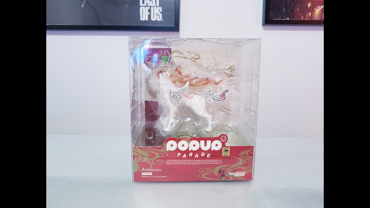 Okami Amaterasu PVC Statue Popup Parade unboxing