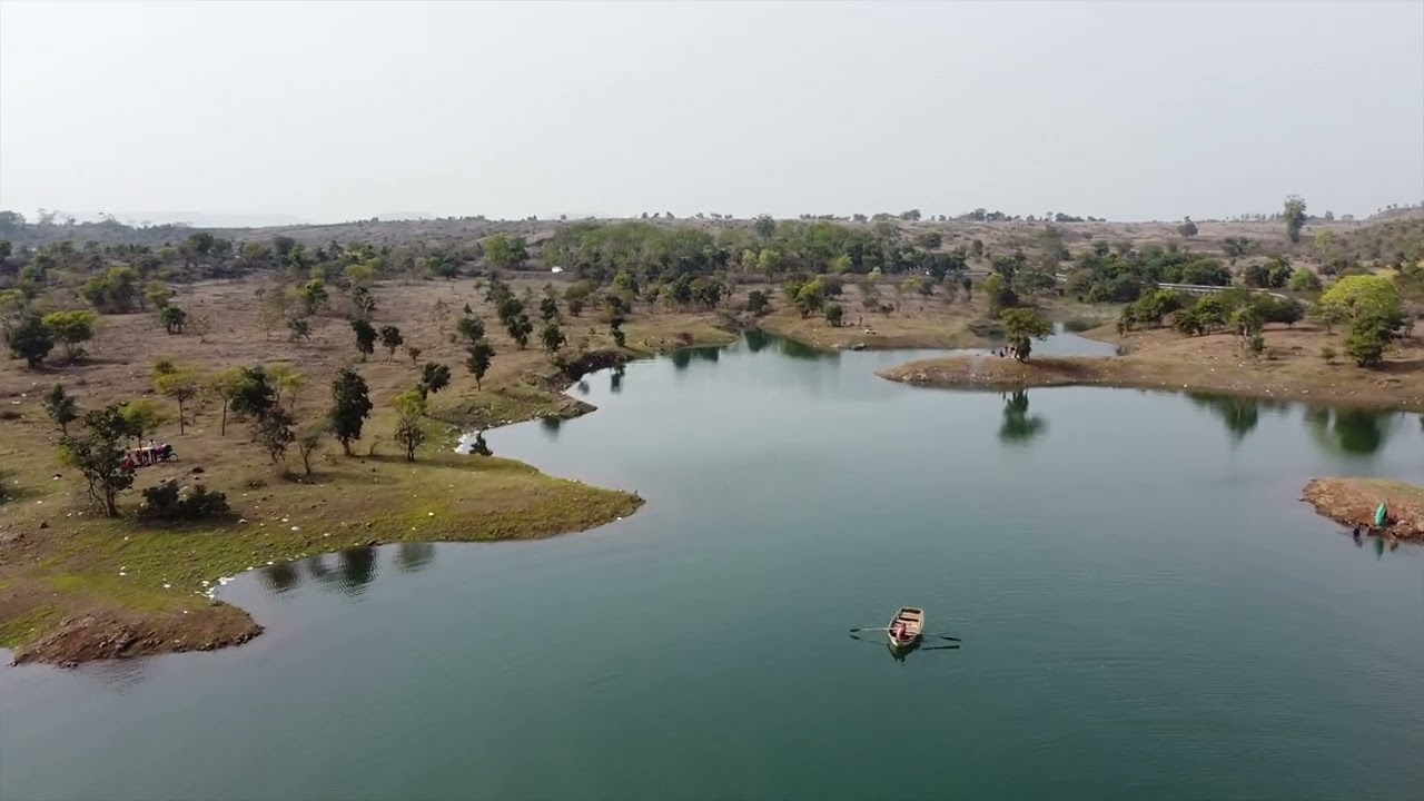 Bargi lake Drone view 4K